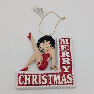 Vintage (1999) Kurt Adler Betty Boop Hanging Ornament